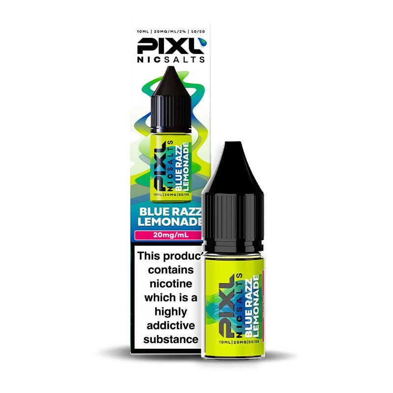 PIXL BLUE RAZZ LEMONADE 10ML NIC SALT E - LIQUID - Super E - cig