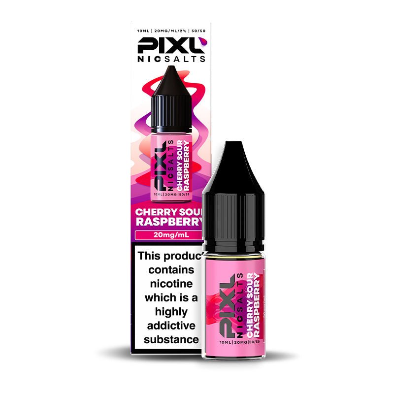 PIXL CHERRY SOUR RASPBERRY 10ML NIC SALT E - LIQUID - Super E - cig