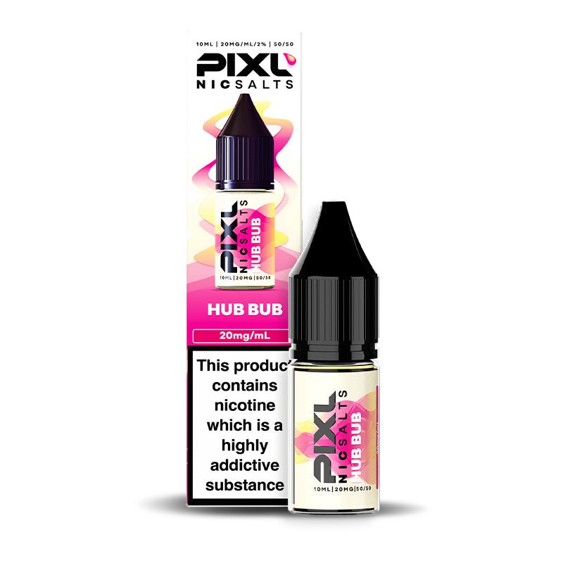 PIXL HUB BUB 10ML NIC SALT E - LIQUID - Super E - cig