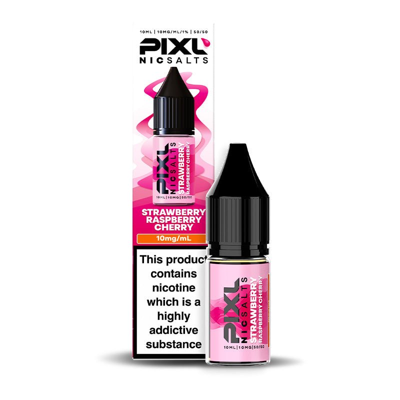 PIXL STRAWBERRY RASPBERRY CHERRY 10ML NIC SALT E - LIQUID - Super E - cig