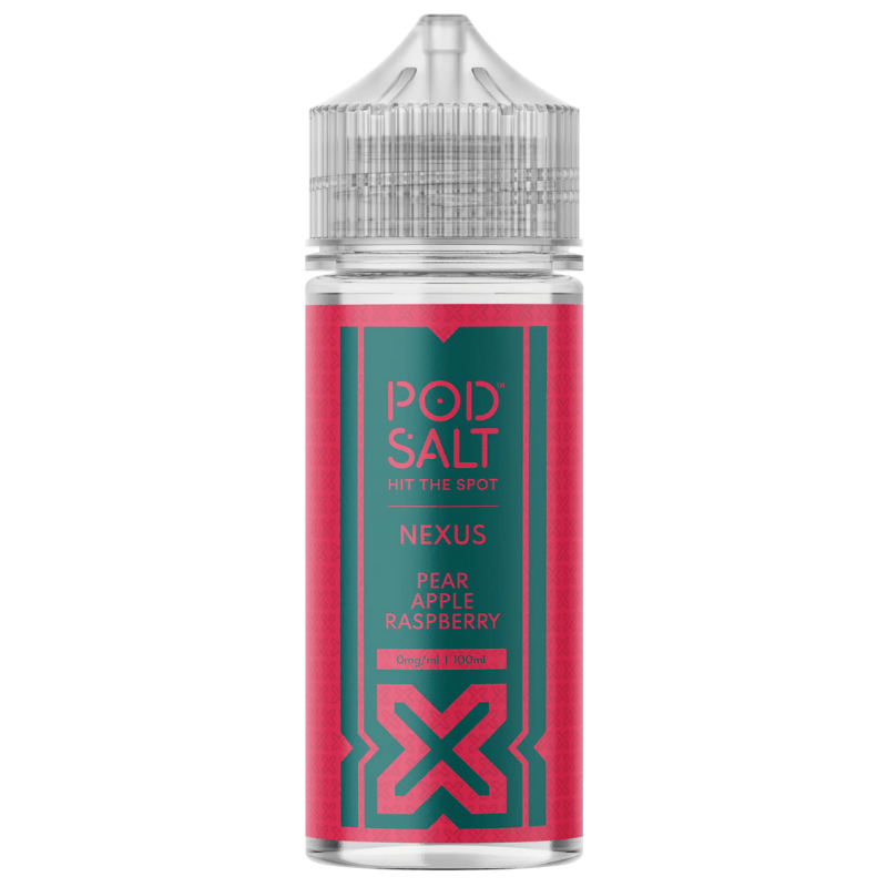 POD SALT NEXUS PEAR APPLE RASPBERRY 100ML SHORTFILL E - LIQUID - Super E - cig