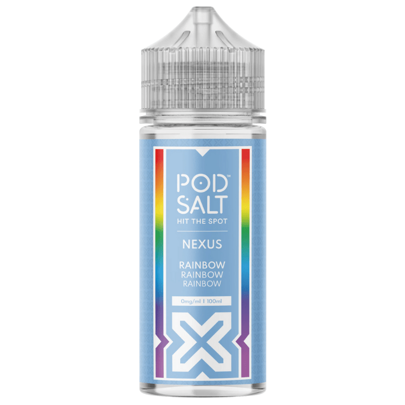POD SALT NEXUS RAINBOW 100ML SHORTFILL E - LIQUID - Super E - cig