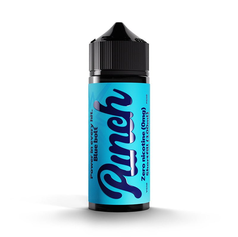 PUNCH BLUE BOLT 100ML SHORTFILL E - LIQUID - Super E - cig