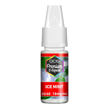 QCIG - 10ML ICE MINT E LIQUID - Super E-cig