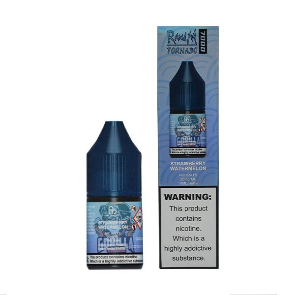 RANDM - 10ML 7000 STRAWBERRY WATERMELON NIC SALT E LIQUID - Super E-cig