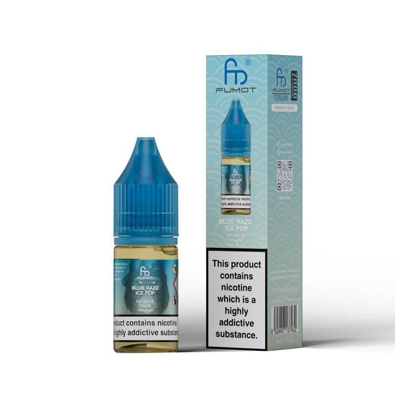 RANDM 7000 BLUE RAZZ ICE POP 10ML NIC SALT E - LIQUID - Super E - cig