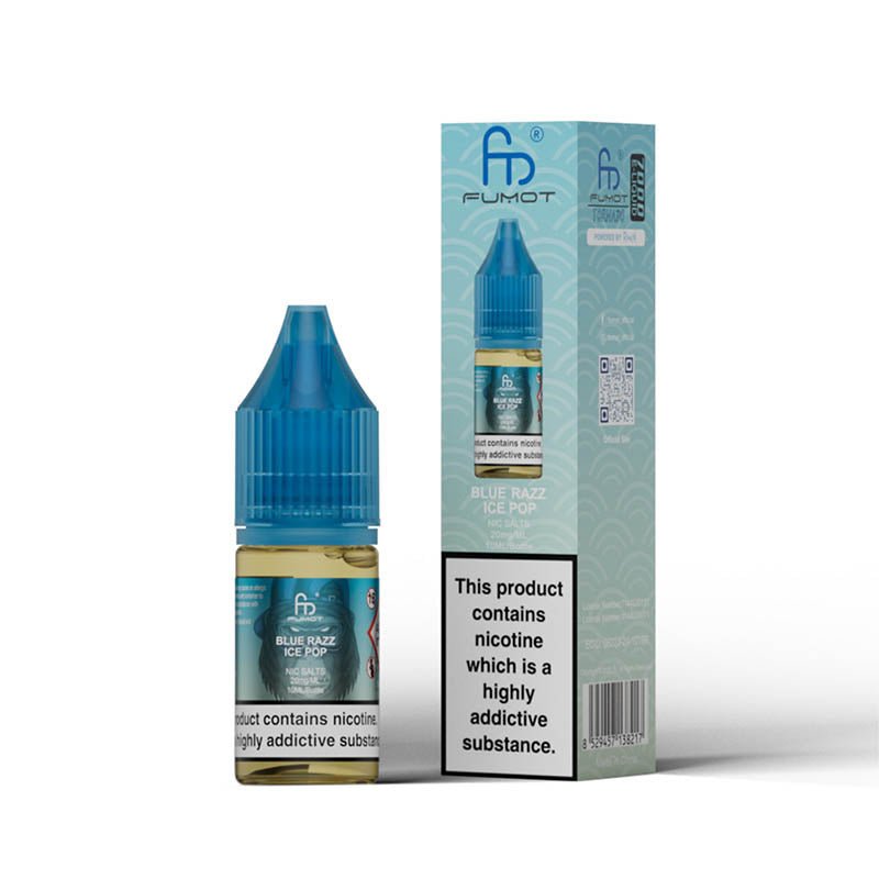 RANDM 7000 BLUE RAZZ ICE POP 10ML NIC SALT E - LIQUID - Super E - cig