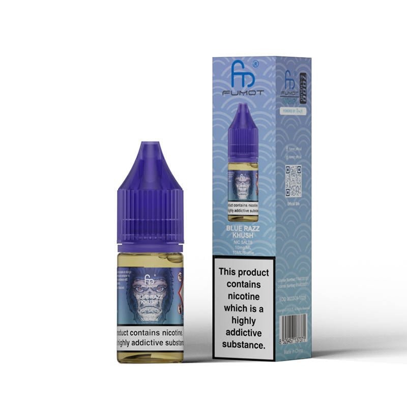 RANDM 7000 BLUE RAZZ KHUSH 10ML NIC SALT E - LIQUID - Super E - cig