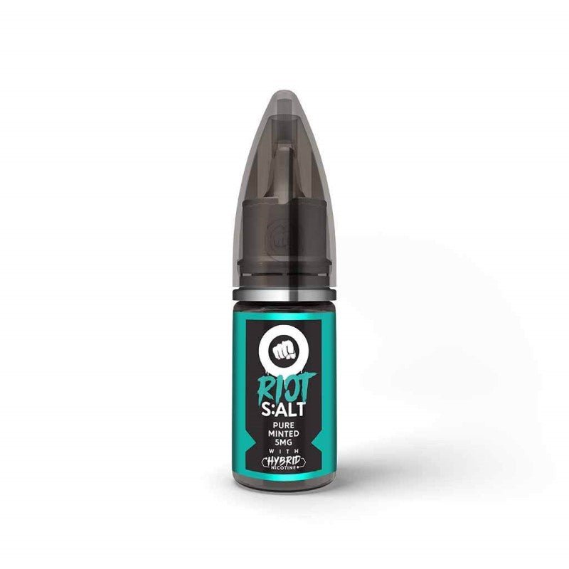 RIOT S:ALT - 10ML PURE MINTED NIC SALT E LIQUID - Super E-cig