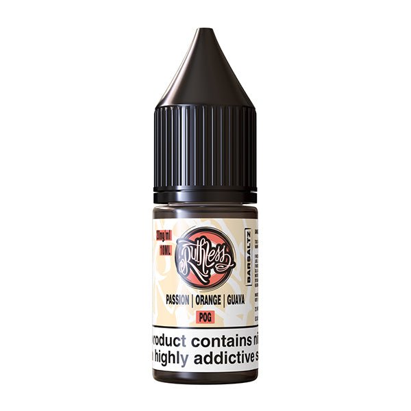 RUTHLESS BAR SALTZ POG 10ML NIC SALT E - LIQUID - Super E - cig