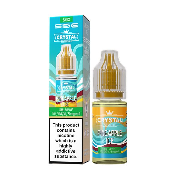 SKE - 10ML CRYSTAL ORIGINAL PNIEAPPLE ICE NIC SALT E LIQUID - Super E-cig