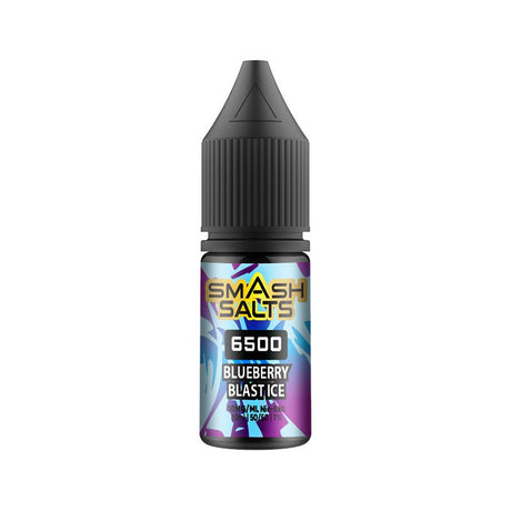 SMASH SALTS BLUEBERRY BLAST ICE 10ML NIC SALT E - LIQUID - Super E - cig