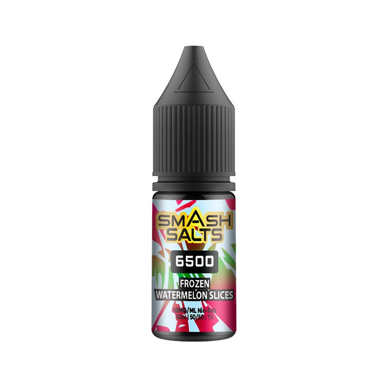 SMASH SALTS FROZEN WATERMELON SLICES 10ML NIC SALT E - LIQUID - Super E - cig