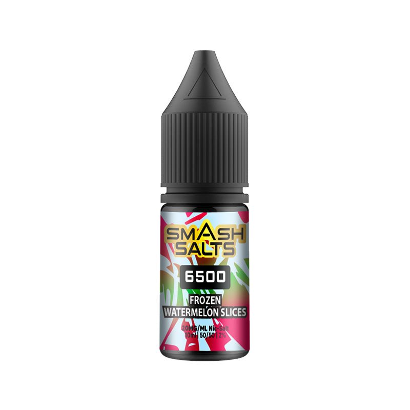 SMASH SALTS FROZEN WATERMELON SLICES 10ML NIC SALT E - LIQUID - Super E - cig