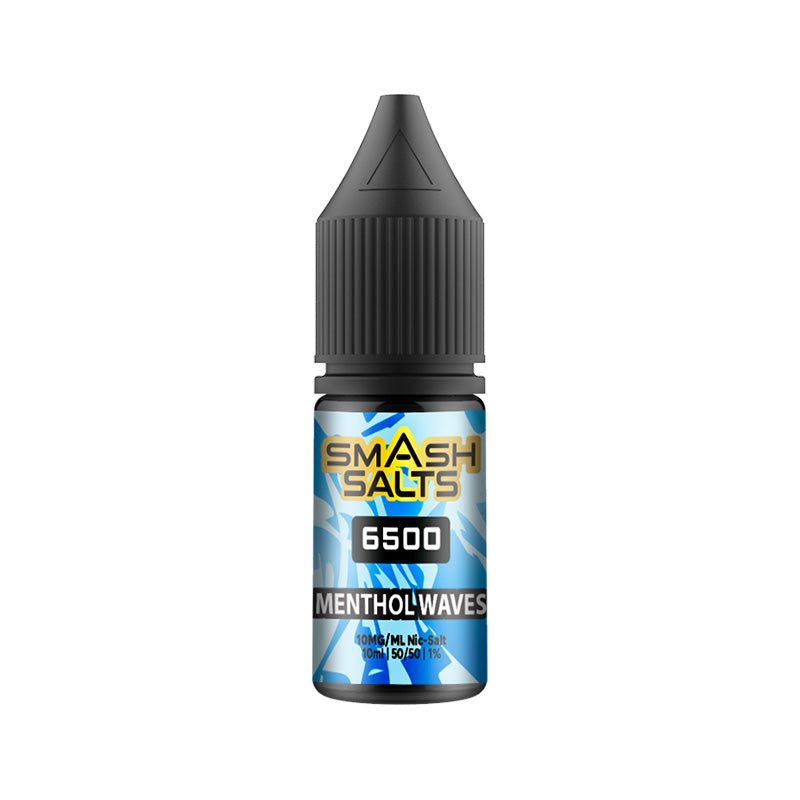 SMASH SALTS MENTHOL WAVES 10ML NIC SALT E - LIQUID - Super E - cig