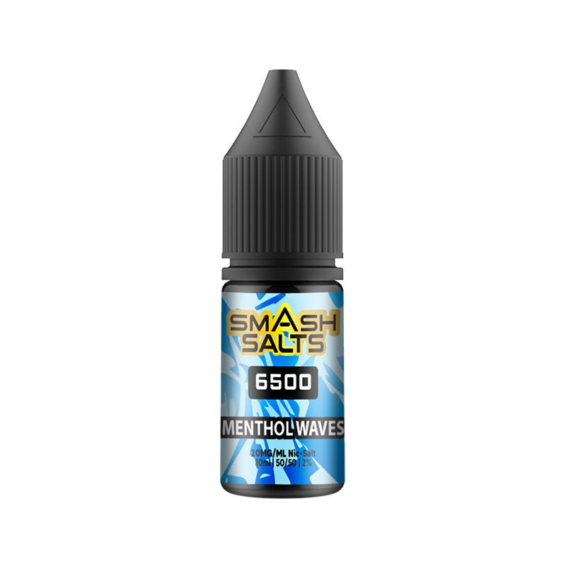 SMASH SALTS MENTHOL WAVES 10ML NIC SALT E - LIQUID - Super E - cig