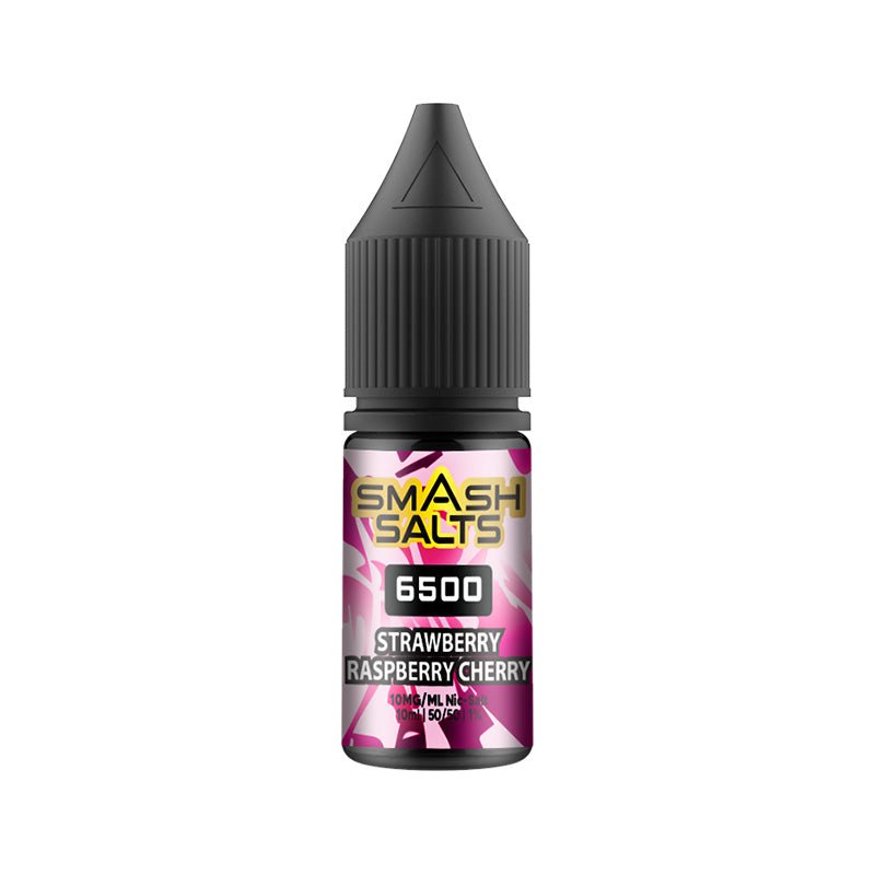 SMASH SALTS STRAWBERRY RAPBERRY CHERRY 10ML NIC SALT E - LIQUID - Super E - cig