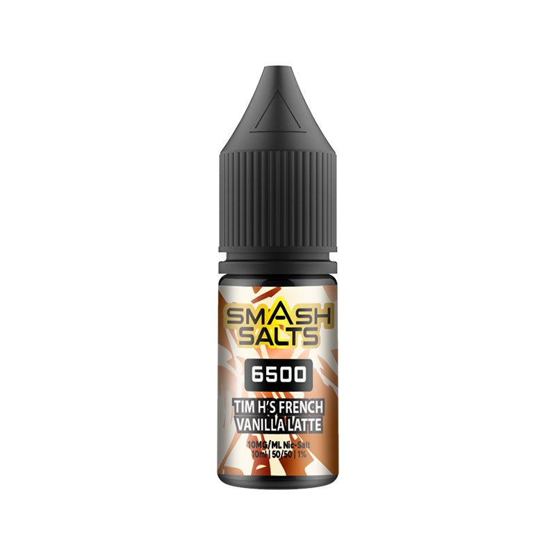 SMASH SALTS TIM H'S FRENCH VANILLA 10ML NIC SALT E - LIQUID - Super E - cig