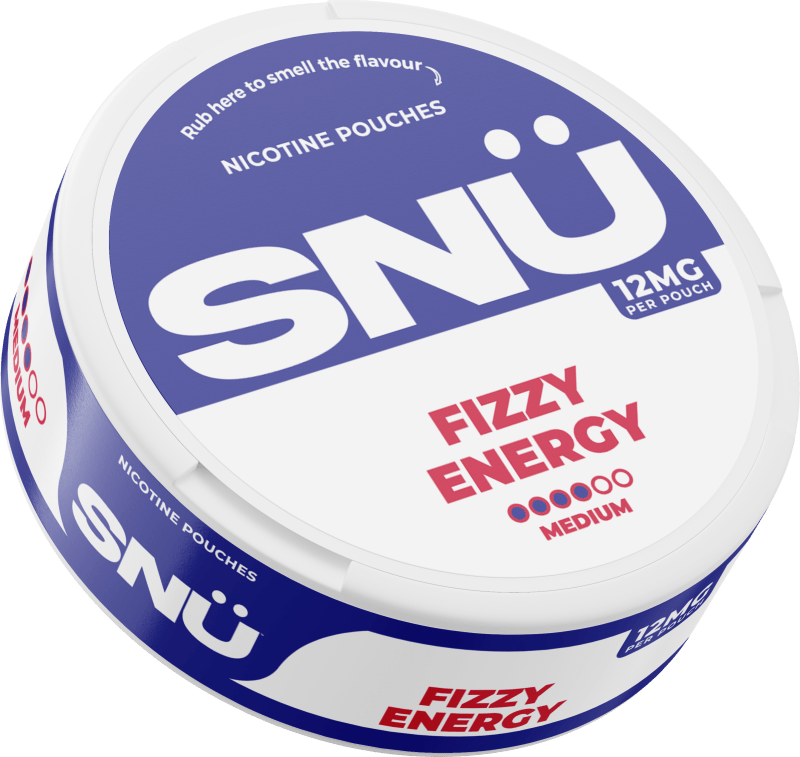 SNÜ NICOTINE POUCHES 20 PACK - FIZZY ENERGY