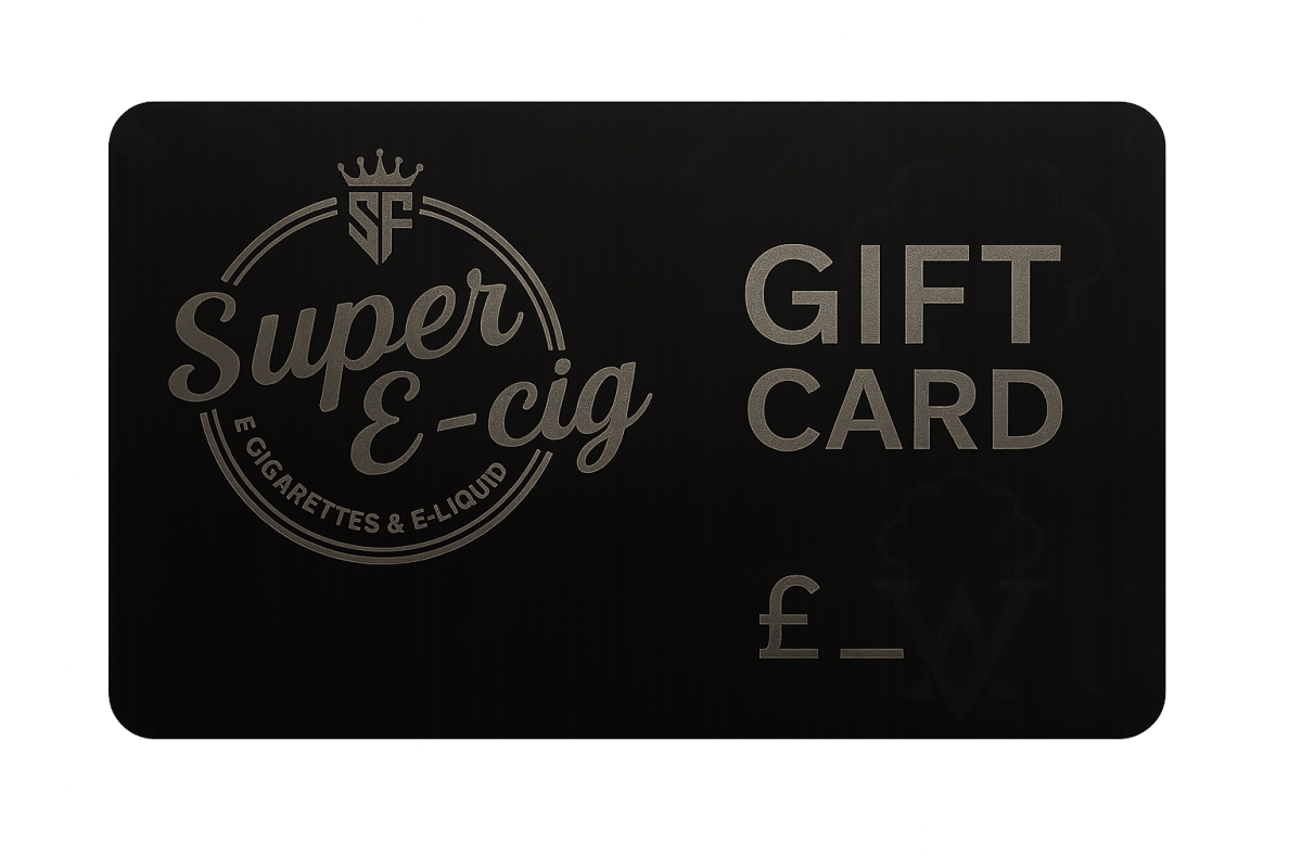SUPER E - CIG GIFT CARD - Super E - cig