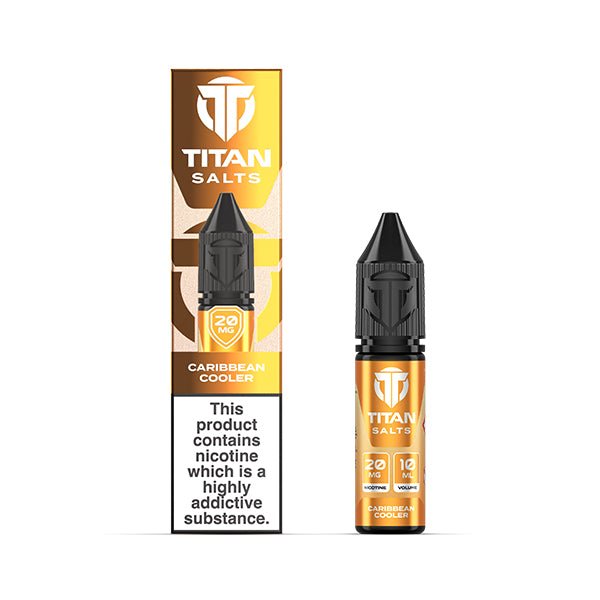 TITAN CARRIBEAN COOLER 10ML NIC SALT E - LIQUID - Super E - cig