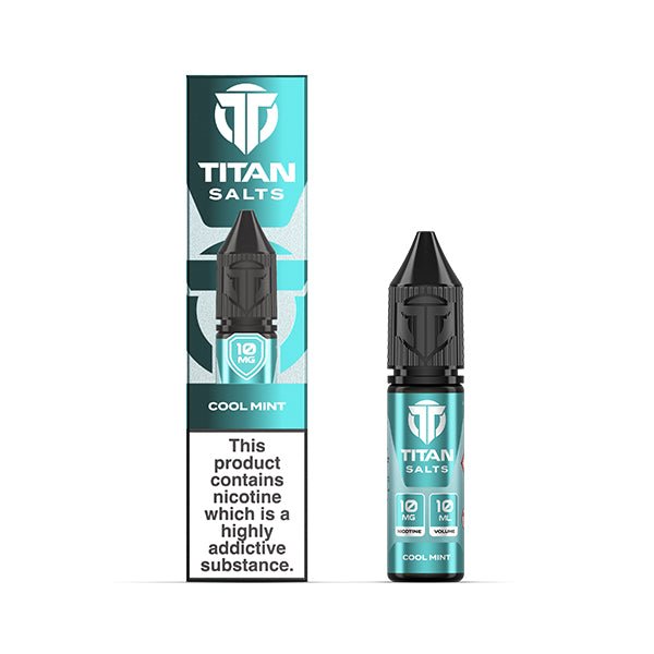 TITAN COOL MINT 10ML NIC SALT E - LIQUID - Super E - cig