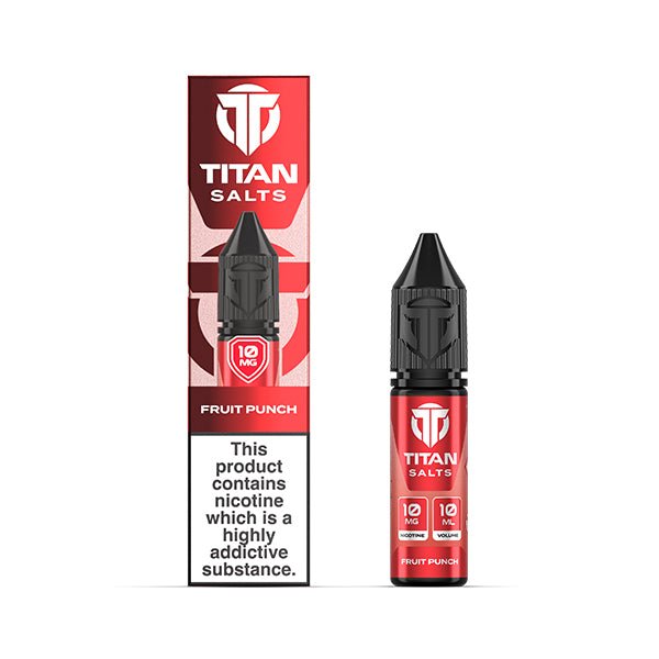 TITAN FRUIT PUNCH 10ML NIC SALT E - LIQUID - Super E - cig