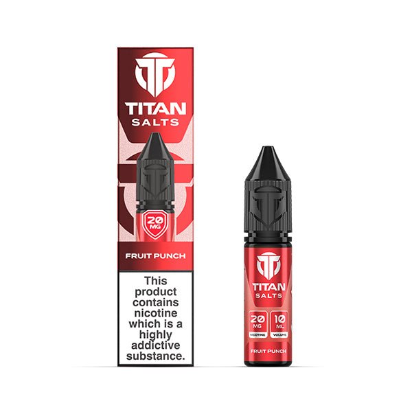 TITAN FRUIT PUNCH 10ML NIC SALT E - LIQUID - Super E - cig
