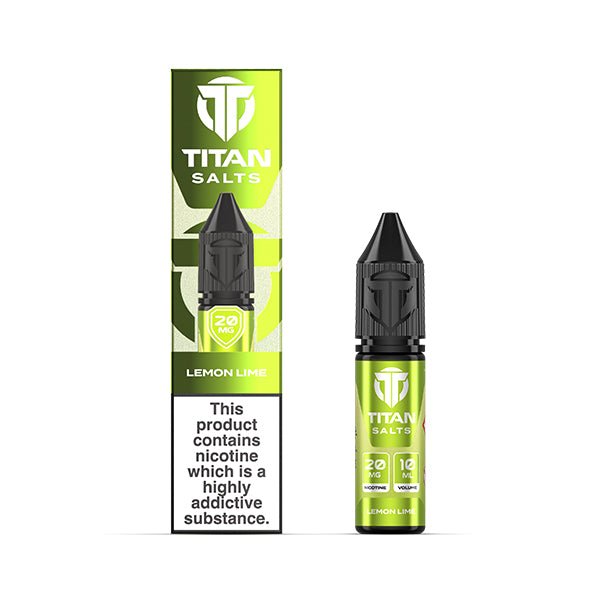 TITAN LEMON LIME 10ML NIC SALT E - LIQUID - Super E - cig