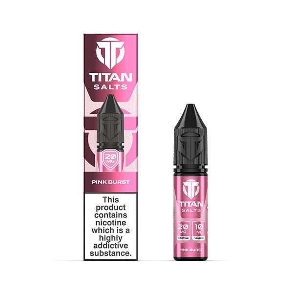 TITAN PINK BURST 10ML NIC SALT E - LIQUID - Super E - cig
