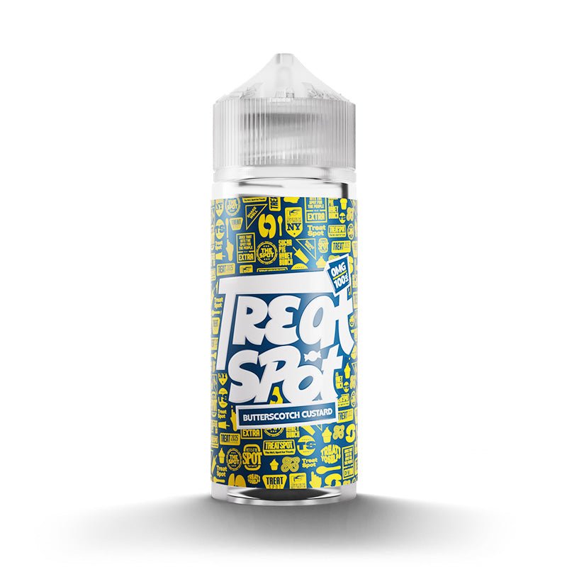 TREAT SPOT BUTTERSCOTCH CUSTARD 100ML SHORTFILL E - LIQUID - Super E - cig