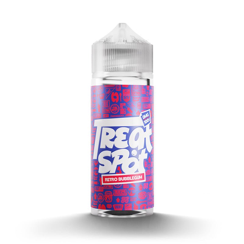 TREAT SPOT RETRO BUBBLEGUM 100ML SHORTFILL E - LIQUID - Super E - cig
