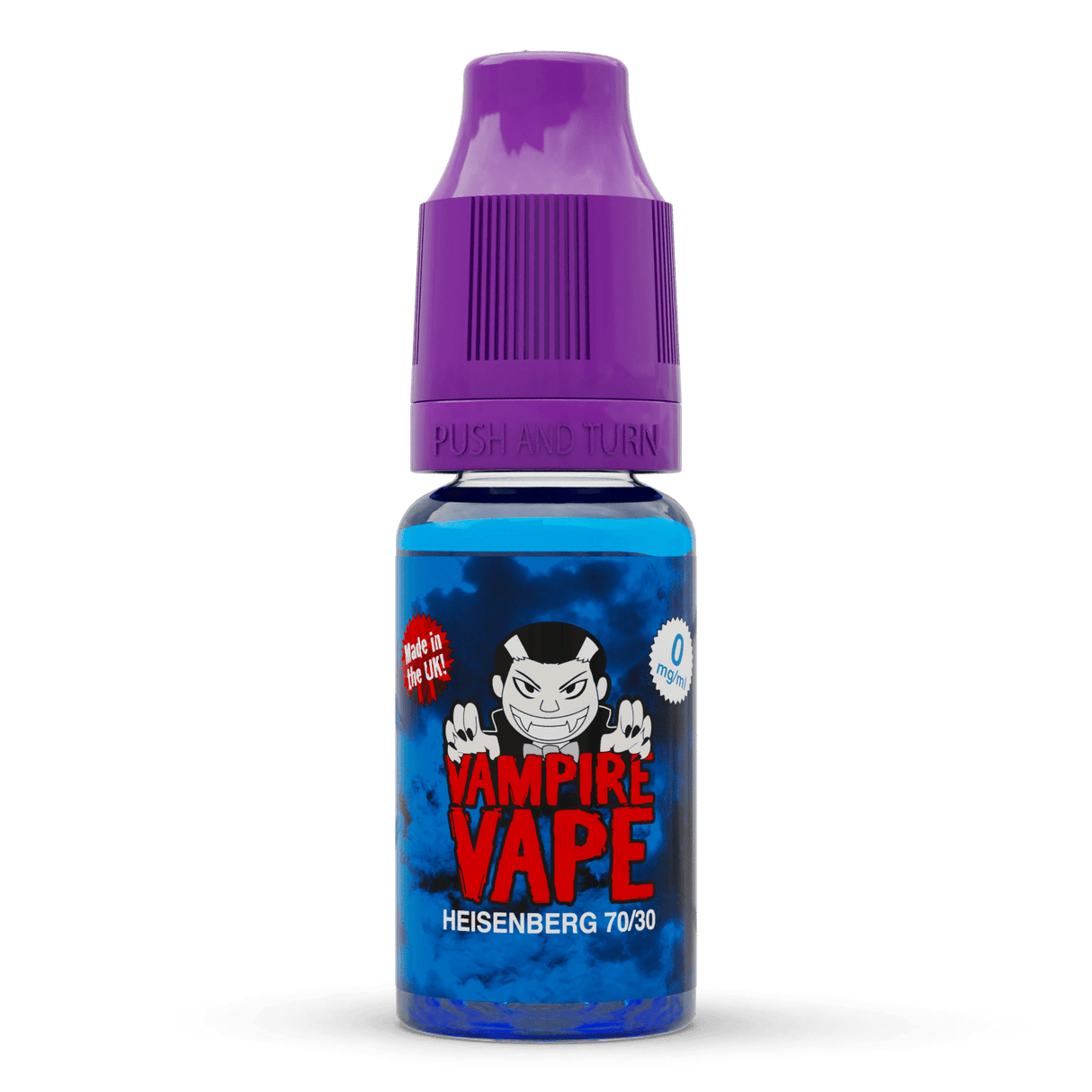 VAMPIRE VAPE - 10ML HEISENBERG 70/30 E LIQUID - Super E-cig