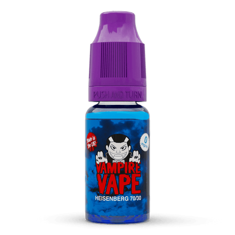 VAMPIRE VAPE - 10ML HEISENBERG 70/30 E LIQUID - Super E-cig