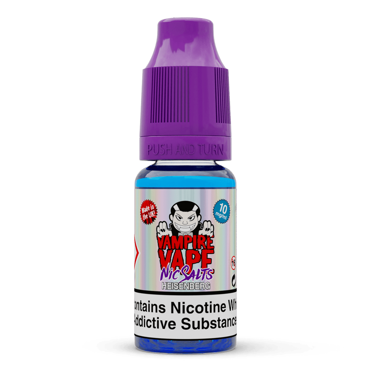 VAMPIRE VAPE - 10ML HEISENBERG NIC SALT E LIQUID - Super E-cig