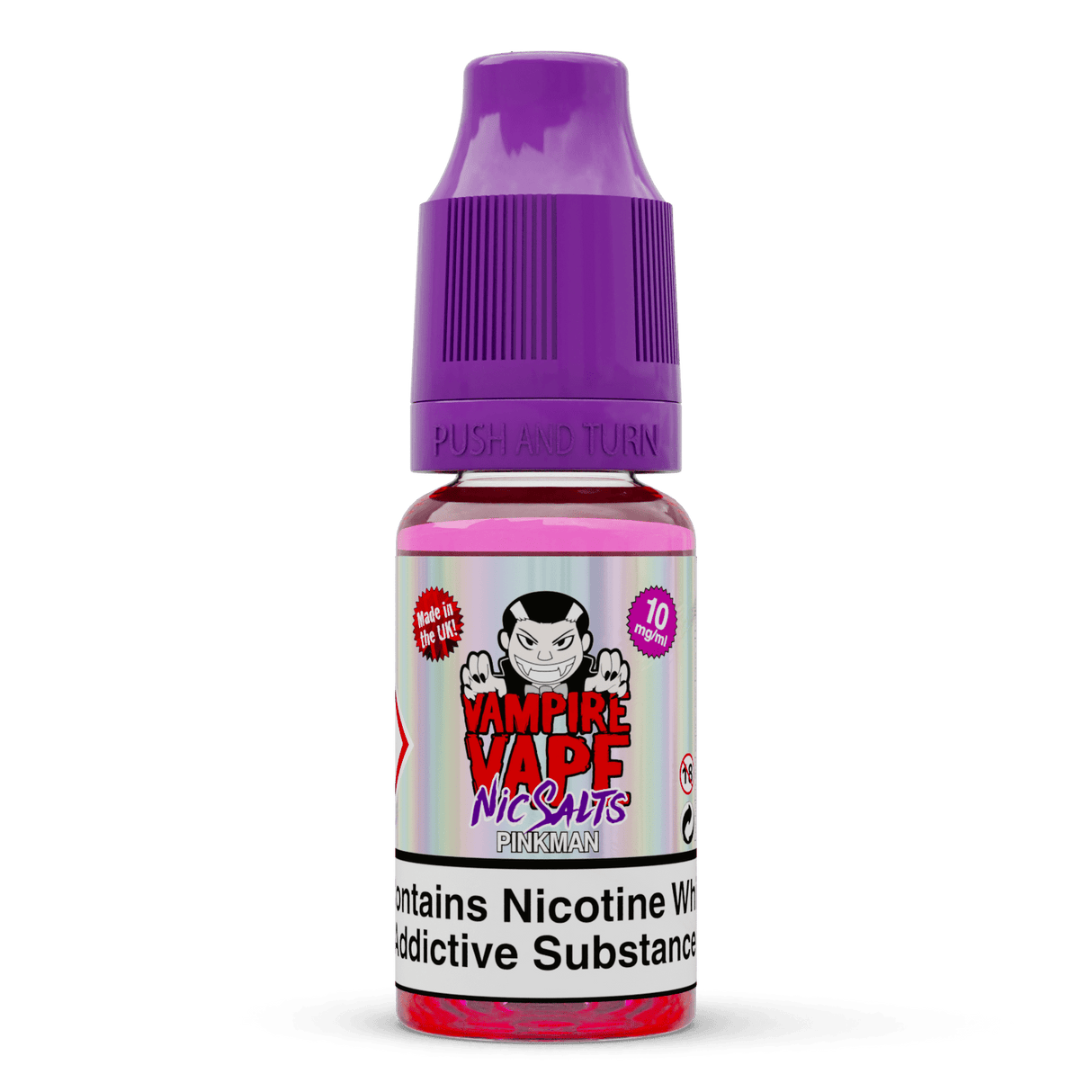 VAMPIRE VAPE - 10ML PINKMAN NIC SALT E LIQUID - Super E-cig
