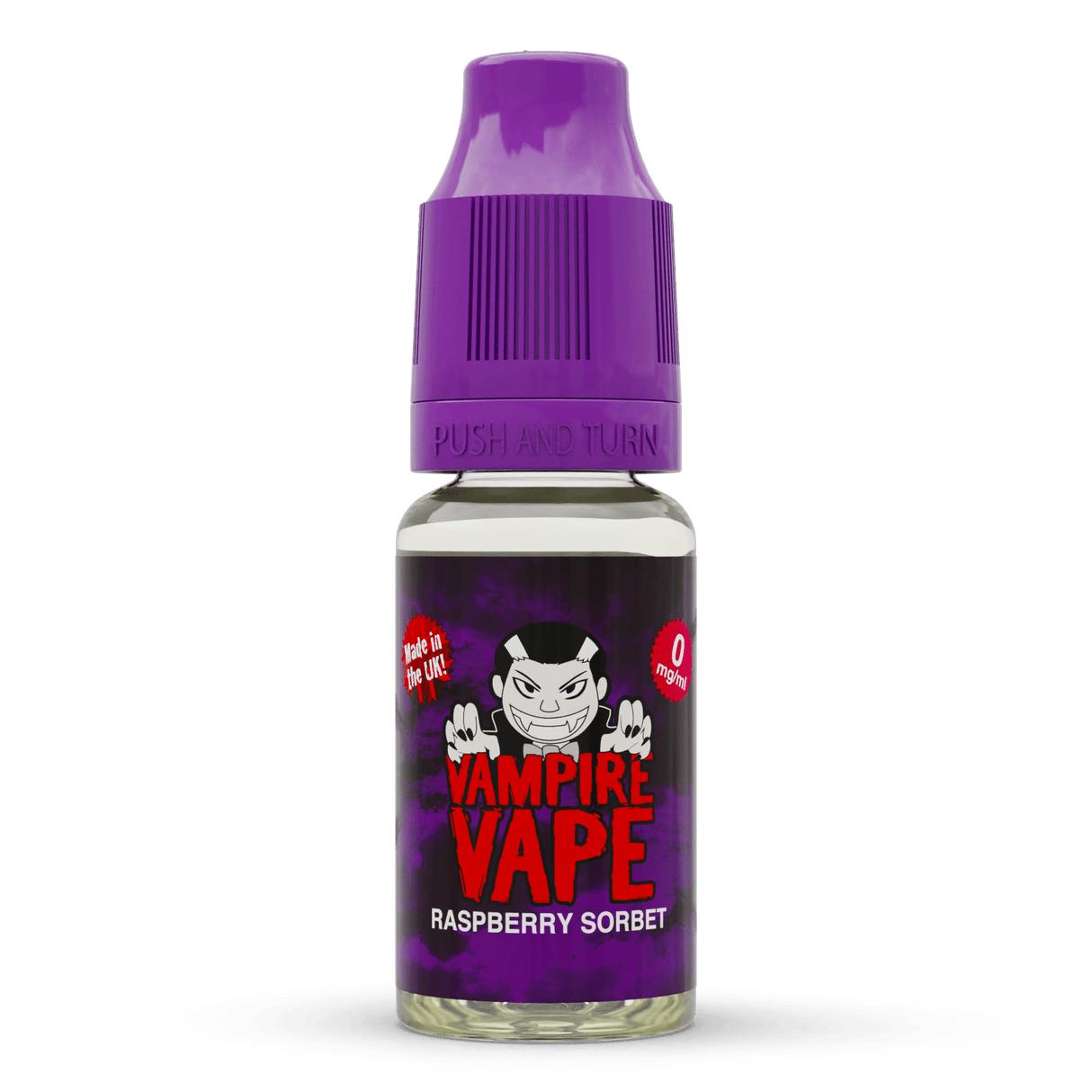 VAMPIRE VAPE - 10ML RASPBERRY SORBET E LIQUID - Super E-cig