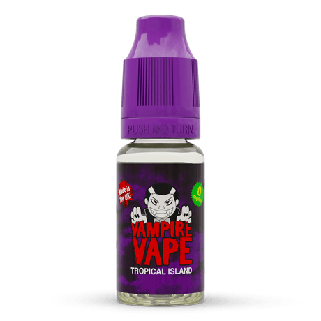 VAMPIRE VAPE - 10ML TROPICAL ISLAND E LIQUID - Super E-cig