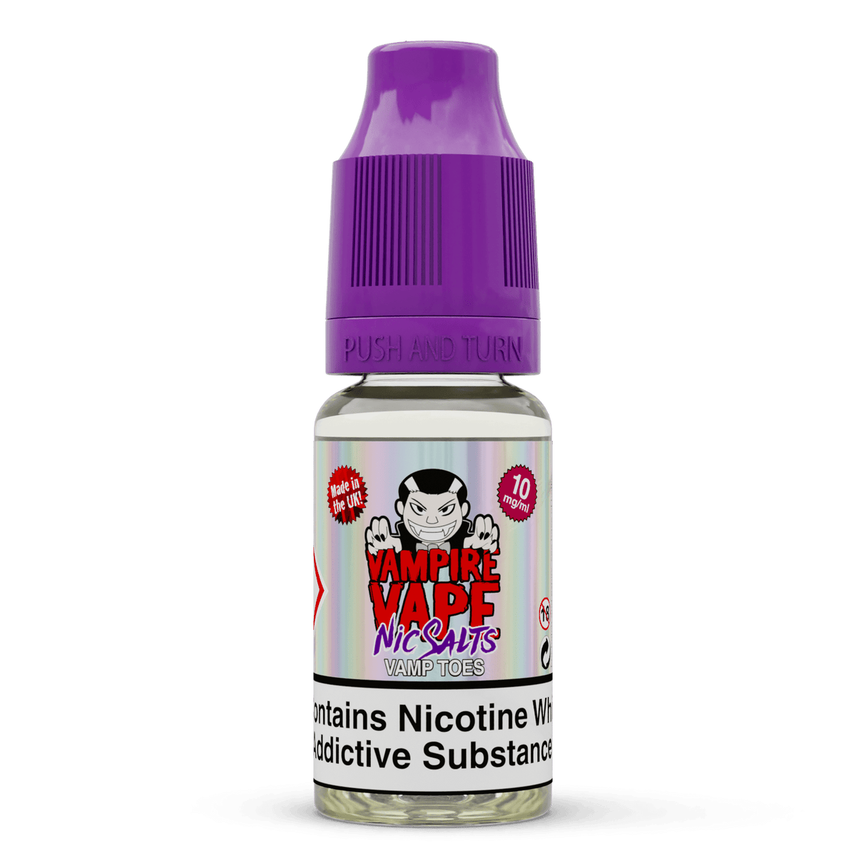 VAMPIRE VAPE - 10ML VAMP TOES NIC SALT E LIQUID - Super E-cig