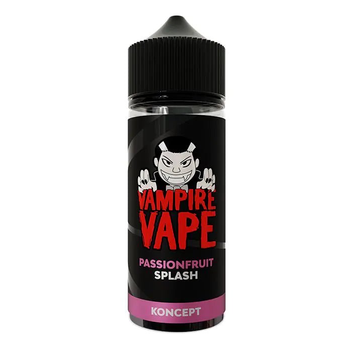 VAMPIRE VAPE KONCEPT PASSIONFRUIT SPLASH 100ML SHORTFILL E - LIQUID - Super E - cig