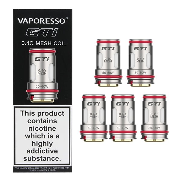 VAPORESSO GTI MESH COILS 5 PACK - Super E - cig