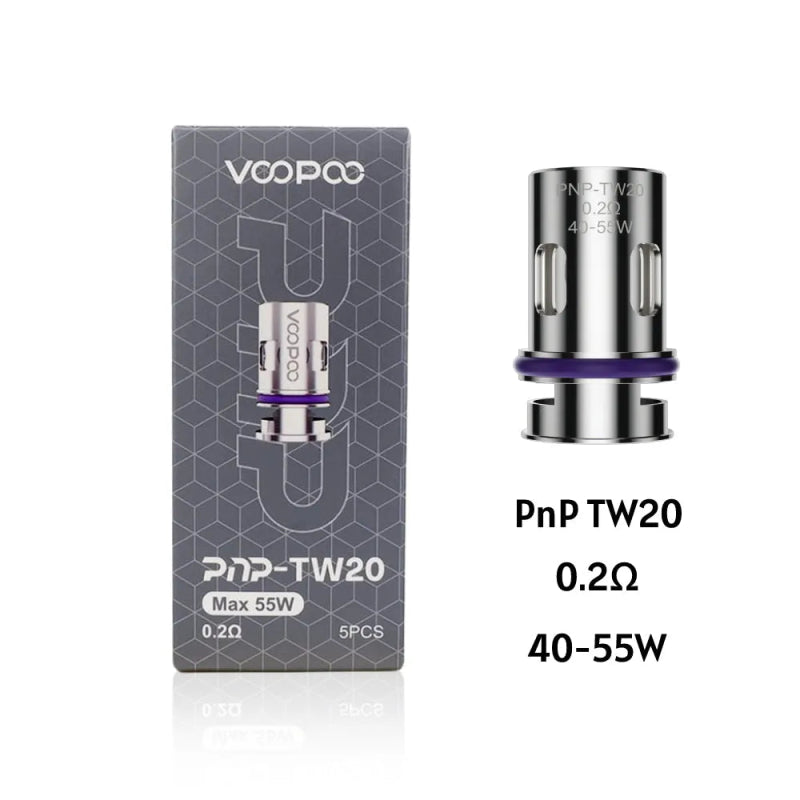 VOOPOO PNP TW COILS 5 PACK - Super E - cig