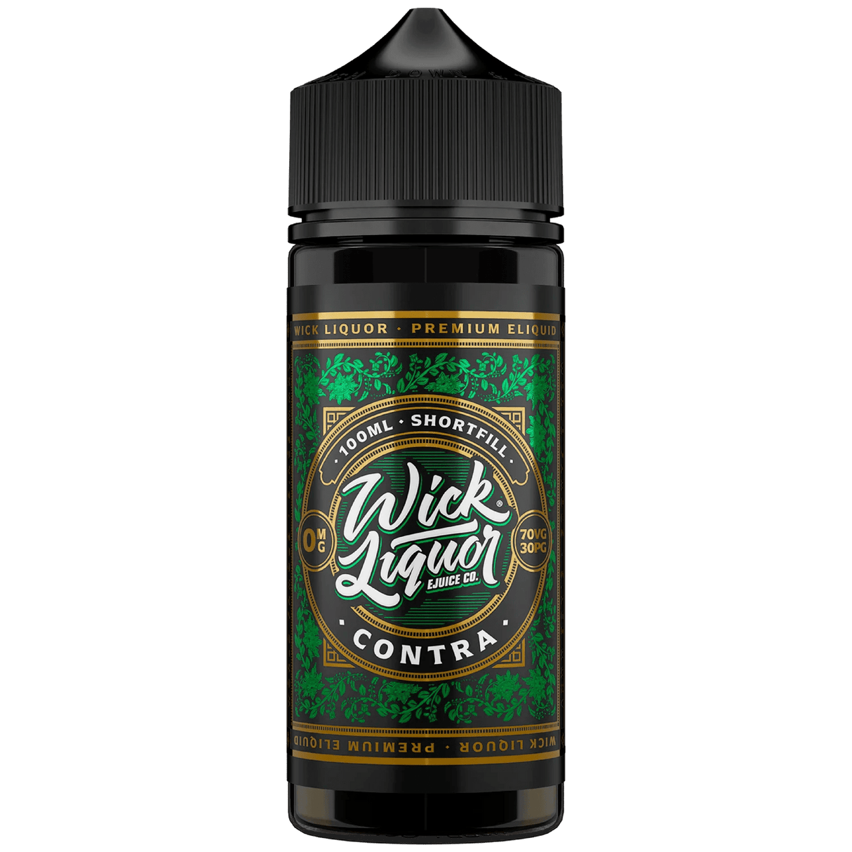 WICK LIQUOR - 100ML CONTRA 0MG SHORTFILL E LIQUID - Super E-cig