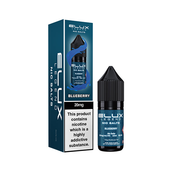 ELUX LEGEND BLUEBERRY 10ML NIC SALT E-LIQUID