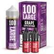 100 LARGE - 100ML GRAPE EXPECTATIONS 0MG SHORTFILL E LIQUID - Super E-cig