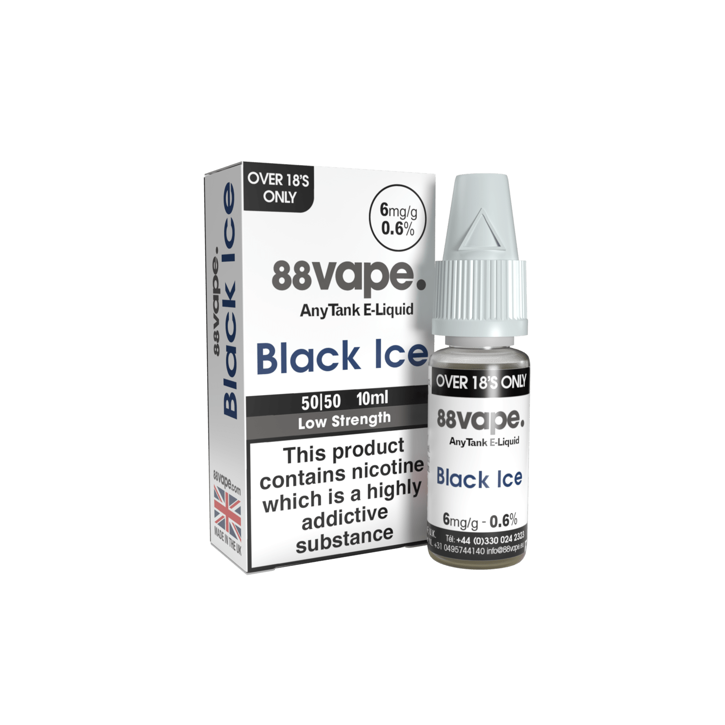 88VAPE BLACK ICE 10ML E-LIQUID| 1.20| 10ml E-liquid Super E-cig 88VAPE BLACK ICE 10ML E-LIQUID| 1.20| 10ml E-liquid Super E-cig