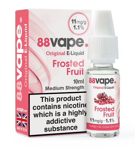 88VAPE - 10ML FROSTED FRUIT E LIQUID - Super E-cig