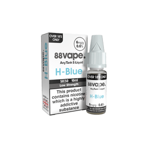 88VAPE - 10ML H-BLUE E LIQUID - Super E-cig