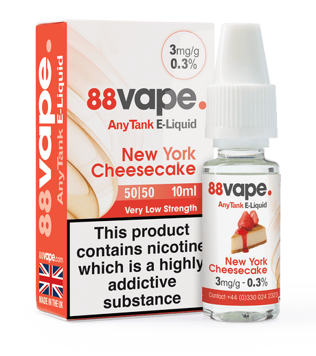 88VAPE - 10ML NY E LIQUID - Super E-cig