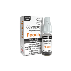 88VAPE - 10ML PEACH E LIQUID - Super E-cig